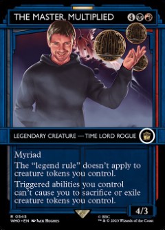 The Master, Multiplied Doctor Who Tardis Frame